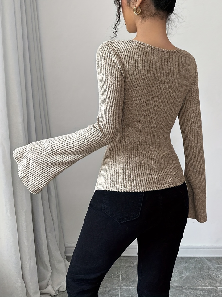 Juliette Bell-Sleeve Top