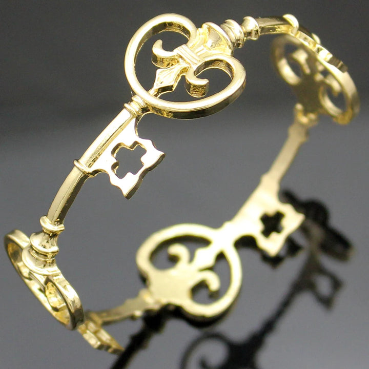 Alchemist’s Key Cuff Bracelet