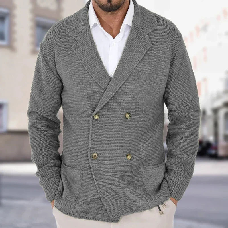 D'Angelo Textured Knit Blazer