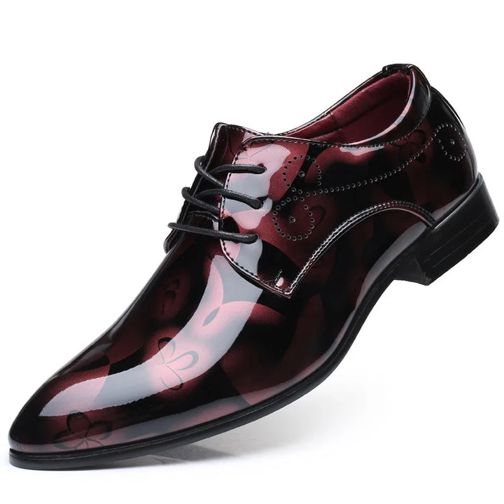 Cavell Patent Derby Oxford