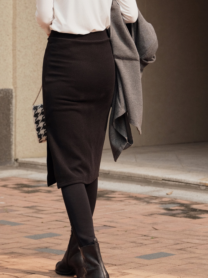 Hazel Fleece Skirt Leggings