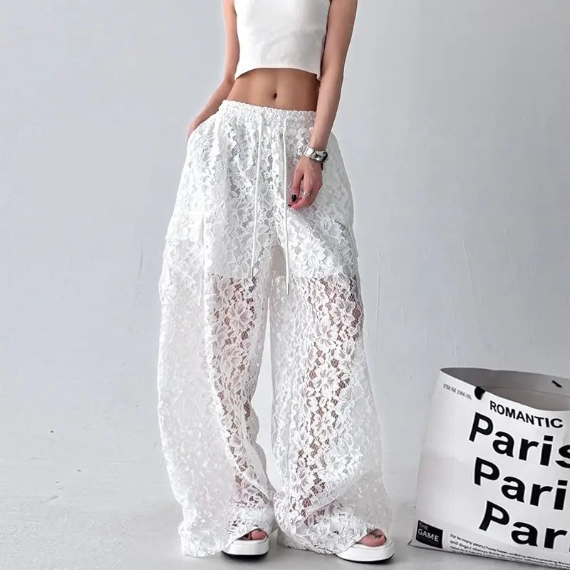 Maison Lace Cargo Pant