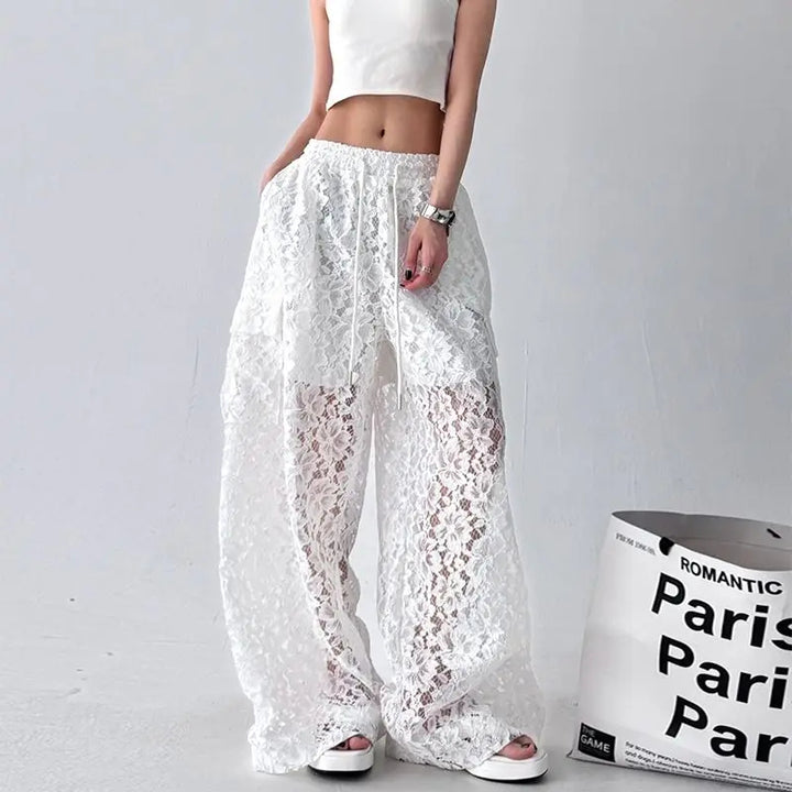 Maison Lace Cargo Pant