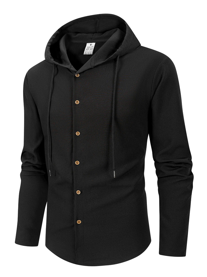Monaco Button-Up Hoodie