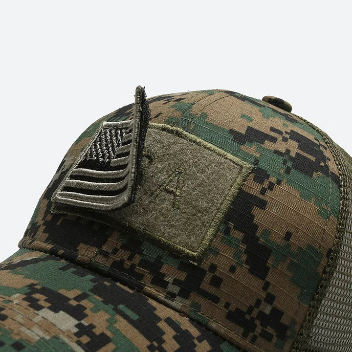 Patriot Camo Patch Cap