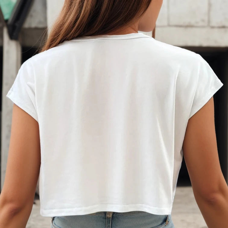 Essential Boxy Crop Tee