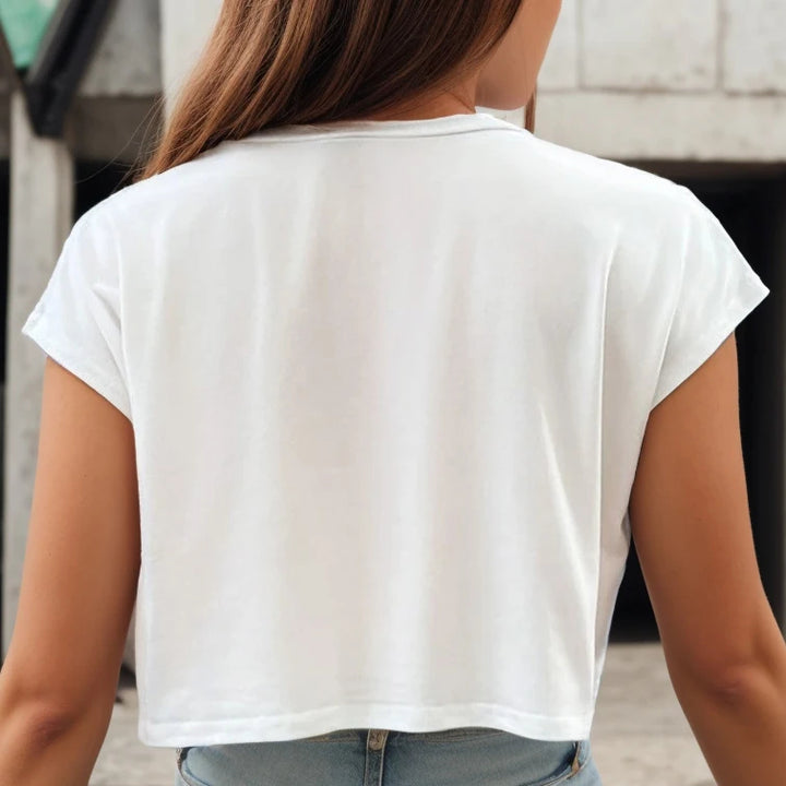 Essential Boxy Crop Tee