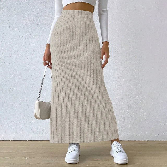 Verona Textured Maxi Skirt