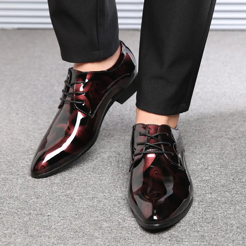 Cavell Patent Derby Oxford