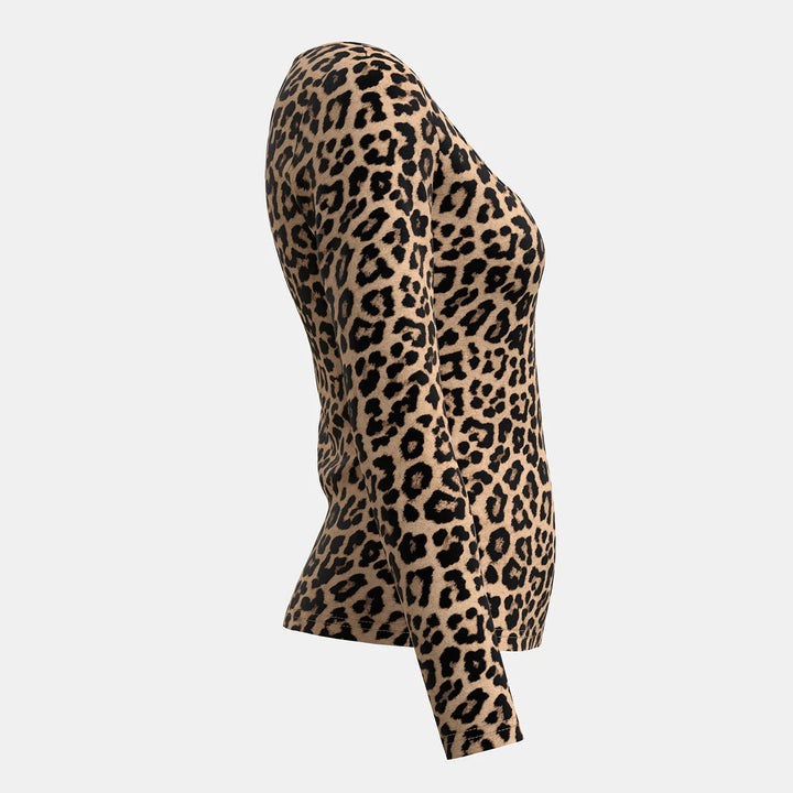 Savannah Long Sleeve Leopard Top