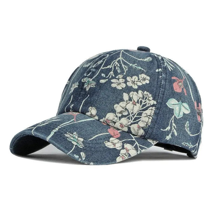 Garden Muse Denim Cap