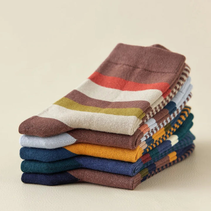 Color Theory Patchwork Sock Set