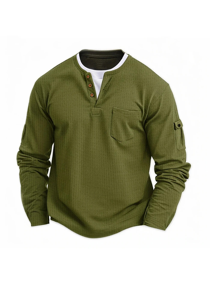 Hudson Waffle Henley