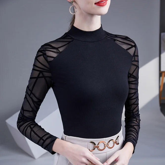 Velar Mesh Top