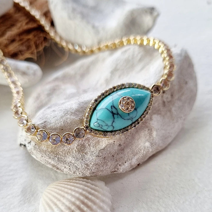 Evil Eye Tennis Choker