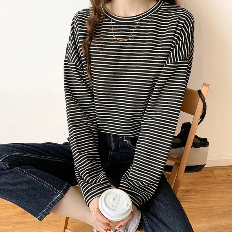 Heritage Stripe Cotton Top