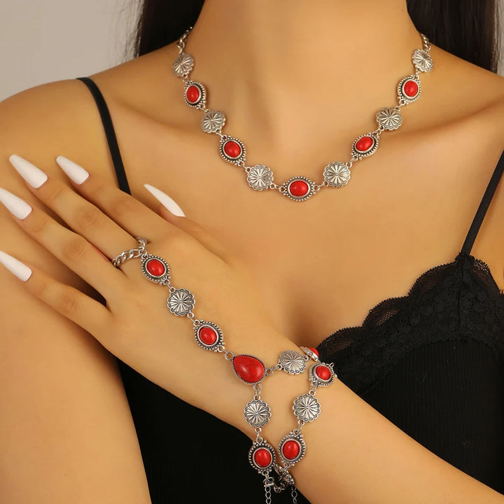 Azalea Stone Jewelry Set