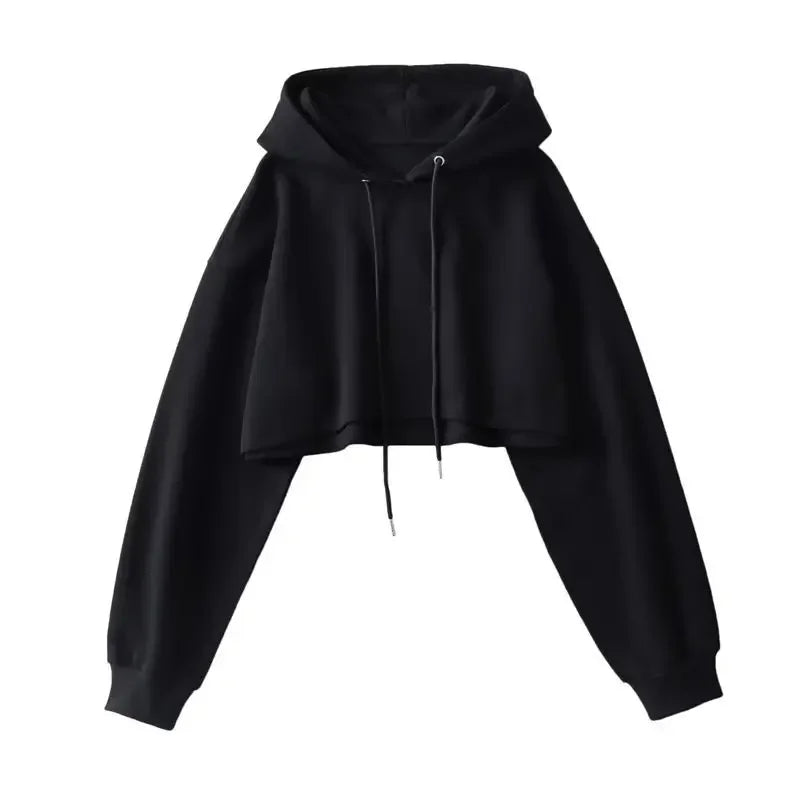 Talia Cropped Hoodie