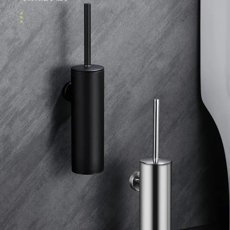 Chic Wall-Mounted Toilet Brush