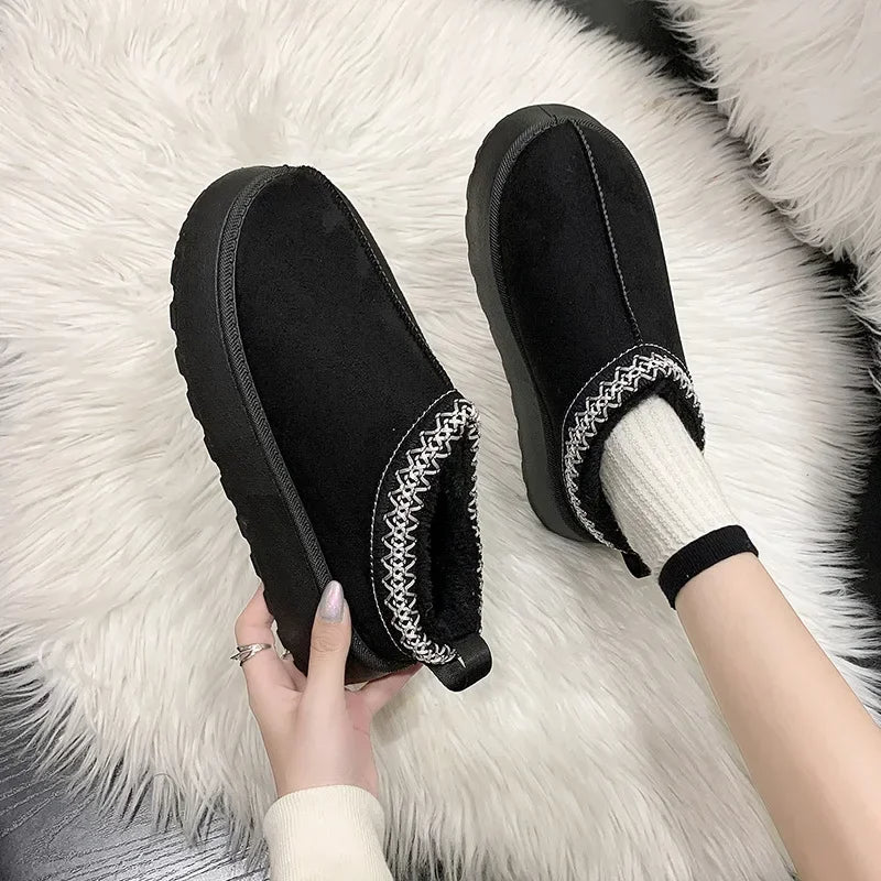 Alpine Fleece Mules