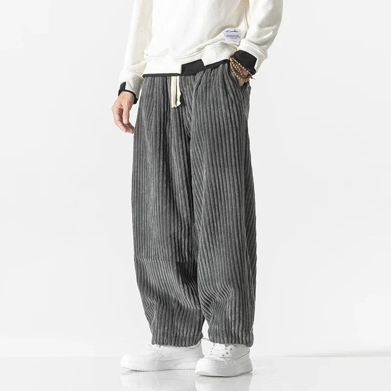 Heritage Wide-Leg Corduroy Jogger