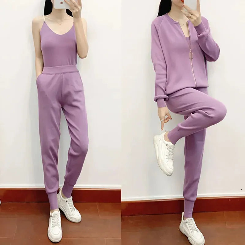 Chain & Knit Lounge Set
