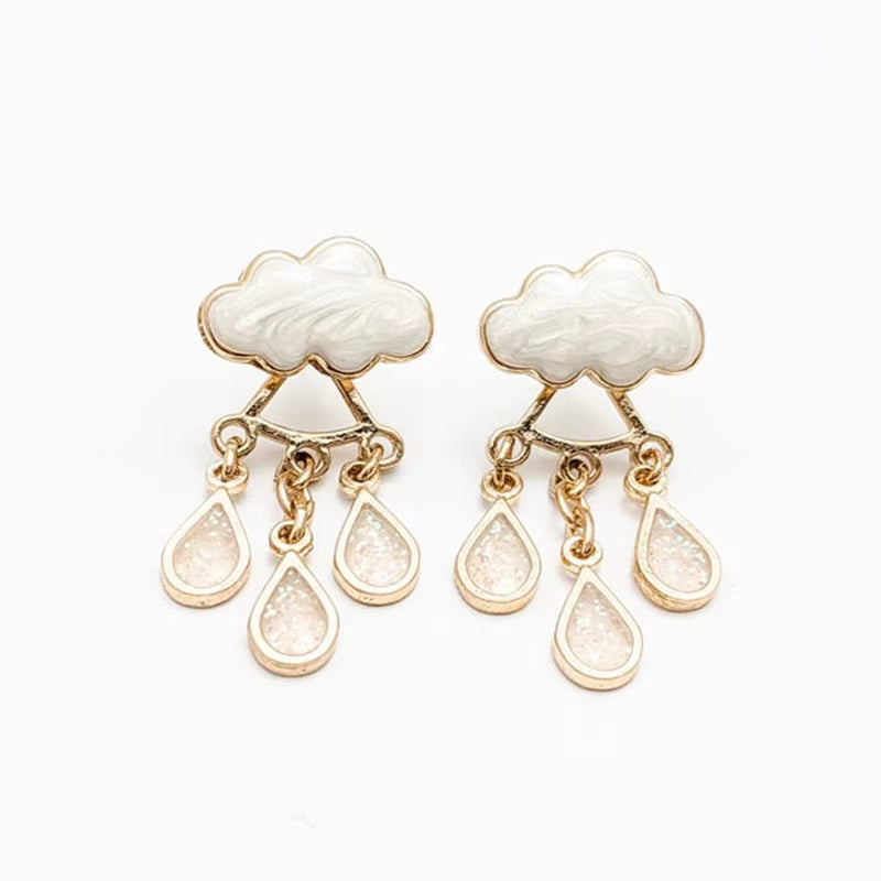 Raindrop Charm Earring