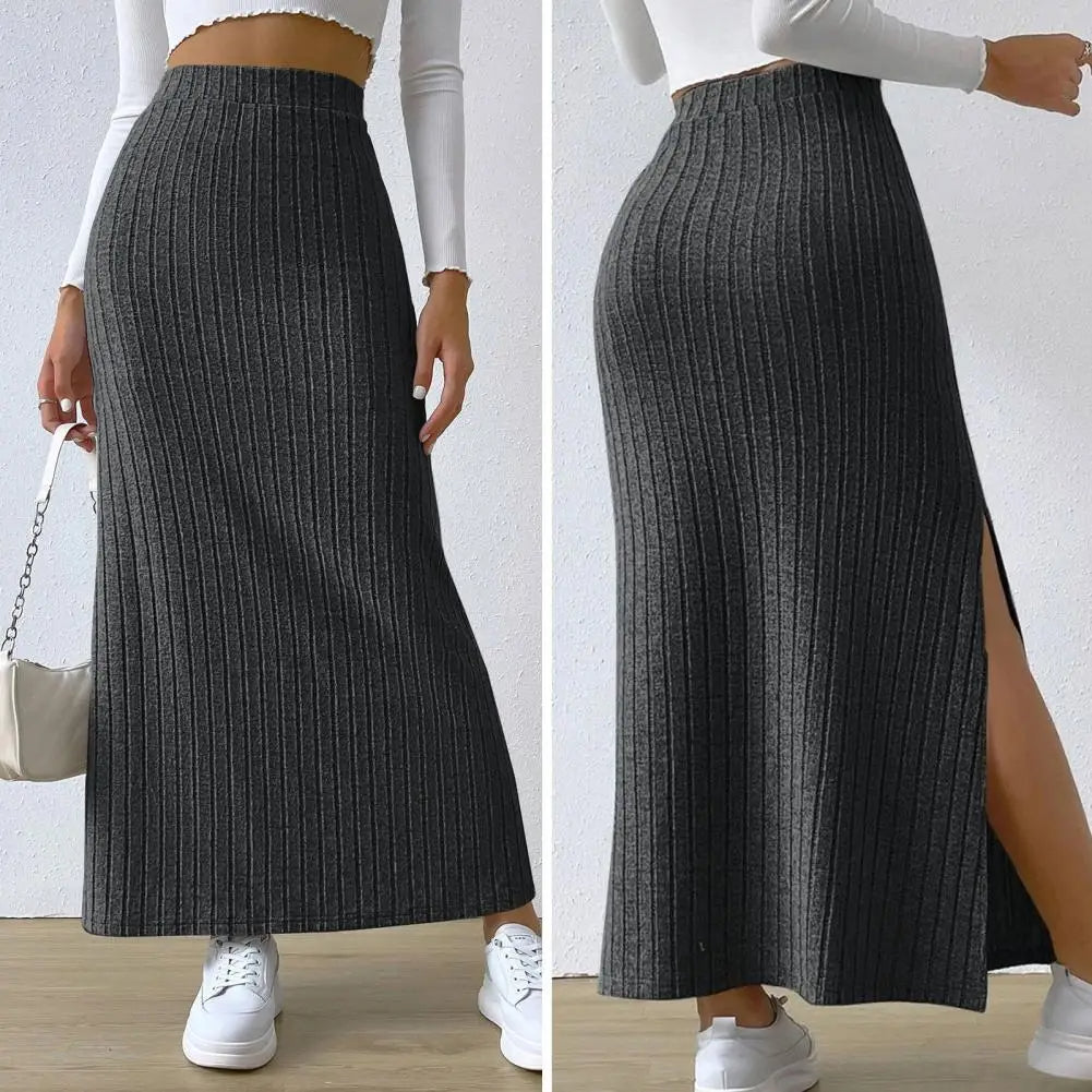 Verona Textured Maxi Skirt