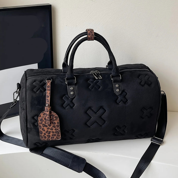 Axis Suede Weekender Bag