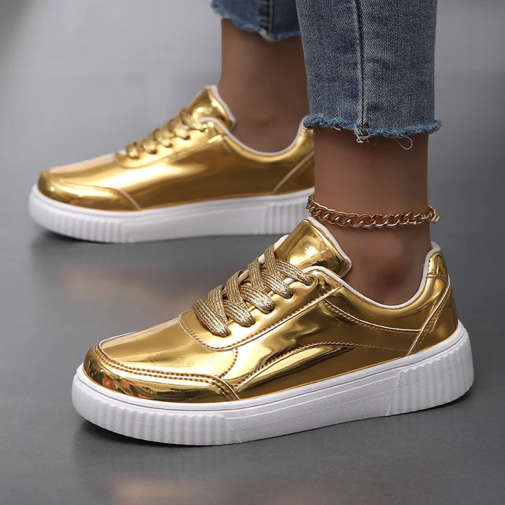 Gilded Allure Sneaker