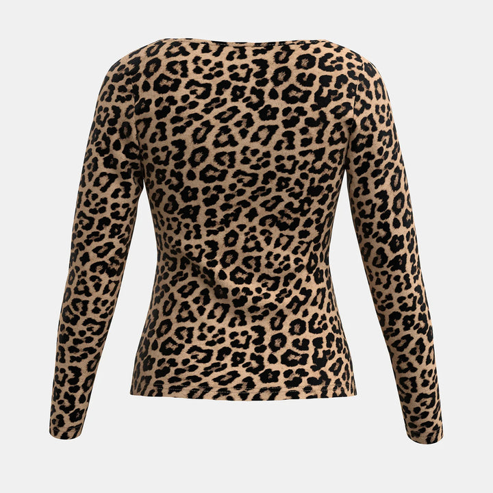 Savannah Long Sleeve Leopard Top