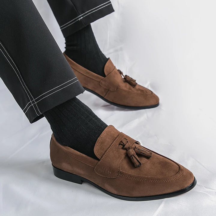 Cambridge Suede Tassel Loafer
