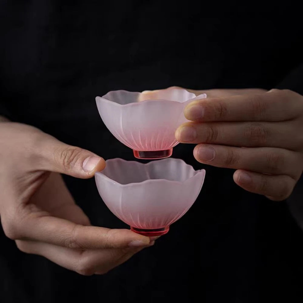 Lotus Frost Tea Cup Set