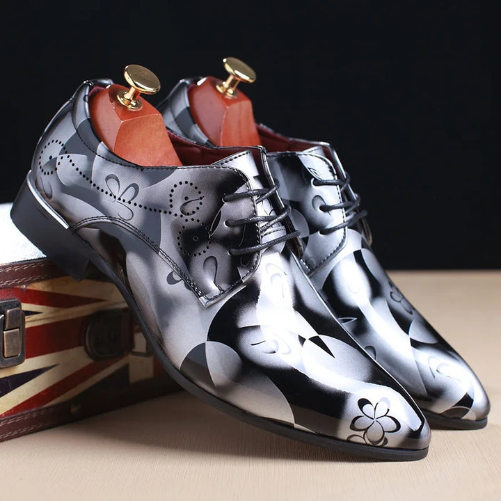 Cavell Patent Derby Oxford