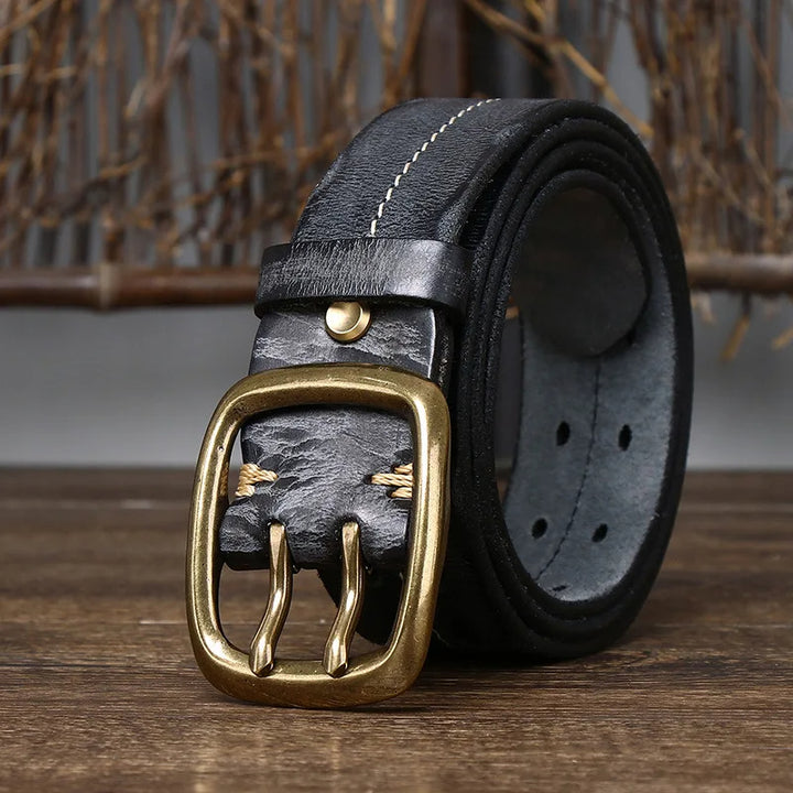 Ascot Full-Grain Leather Belt