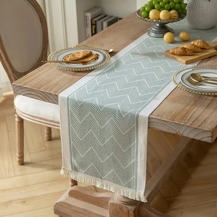 Tessa Fringe Table Runner