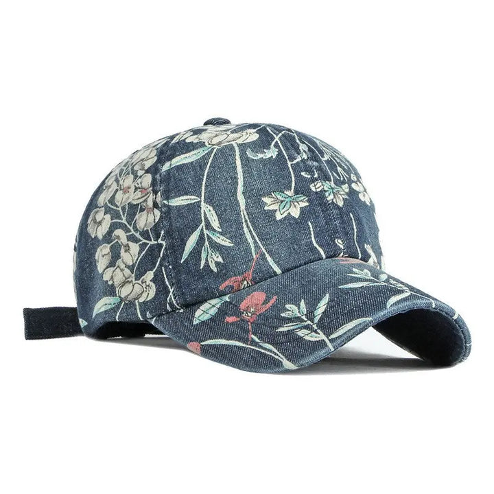 Garden Muse Denim Cap