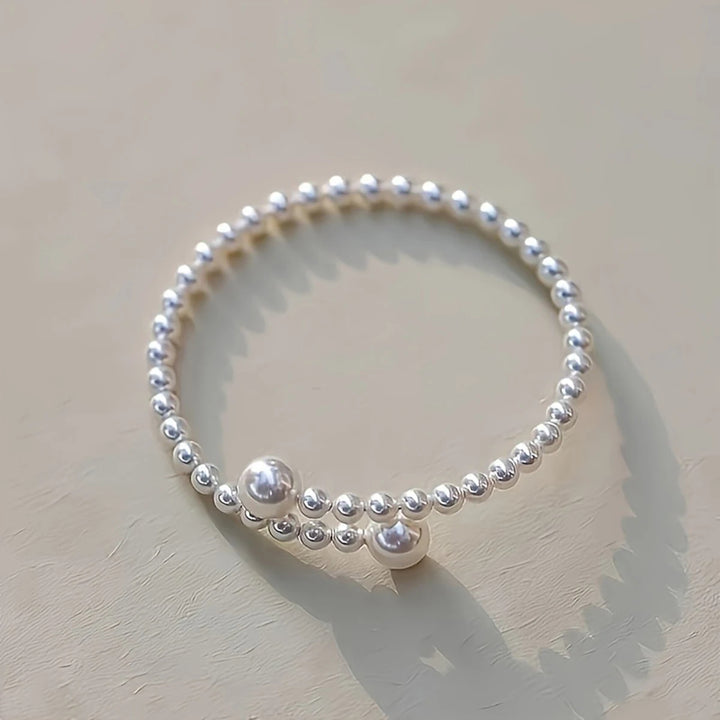 Halo Pearl Bracelet