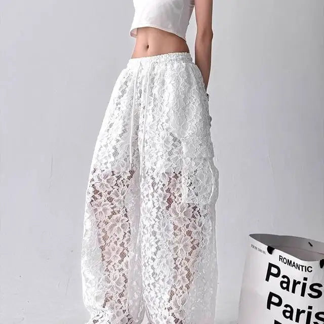 Maison Lace Cargo Pant