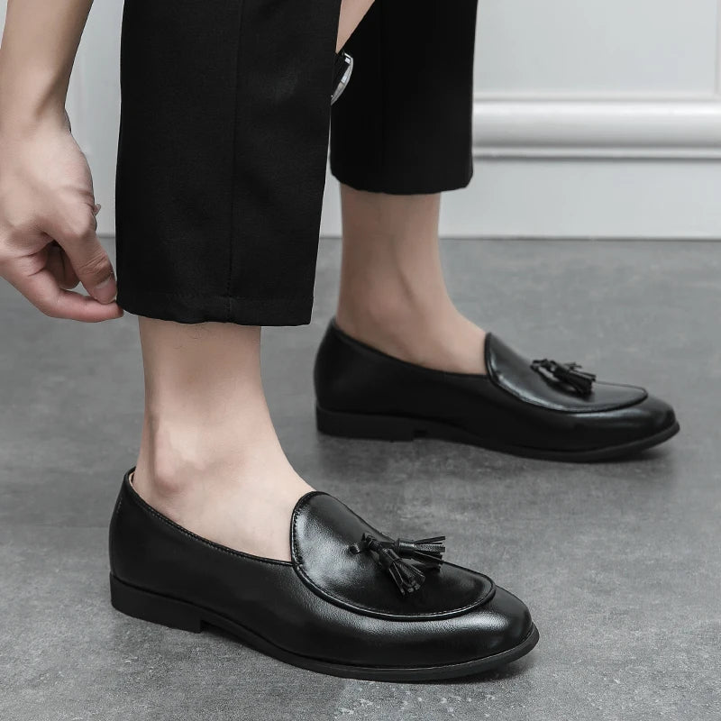 Crescent Tassel Loafers