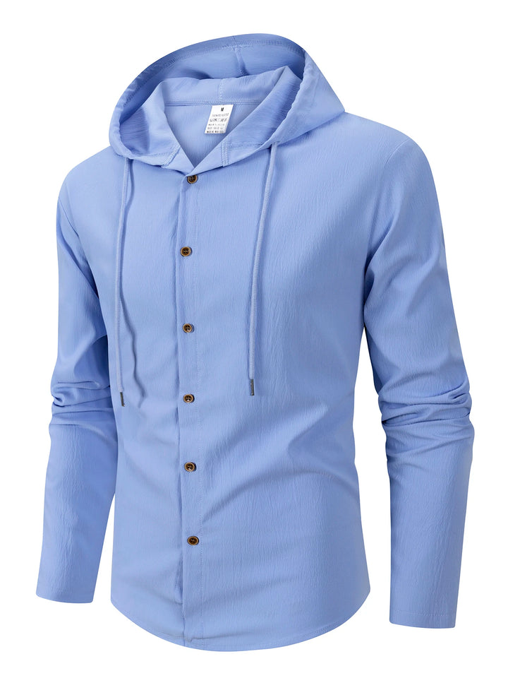 Monaco Button-Up Hoodie