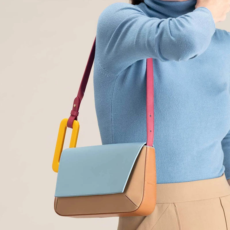 Prism Colorblock Shoulder Bag