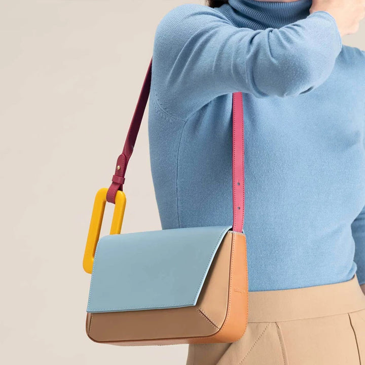 Prism Colorblock Shoulder Bag