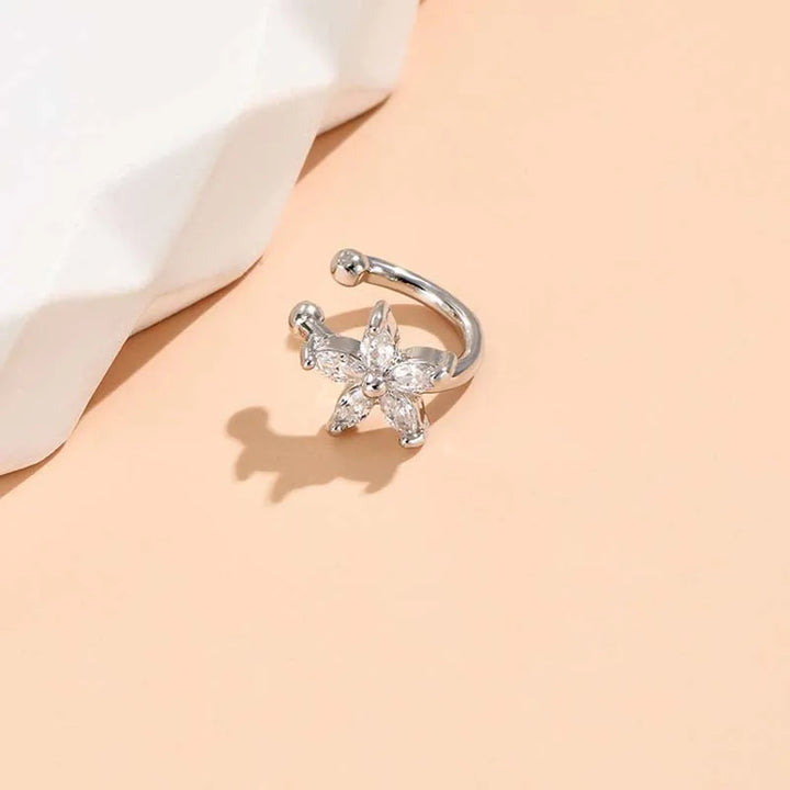 Starflower Zircon Ear Cuff