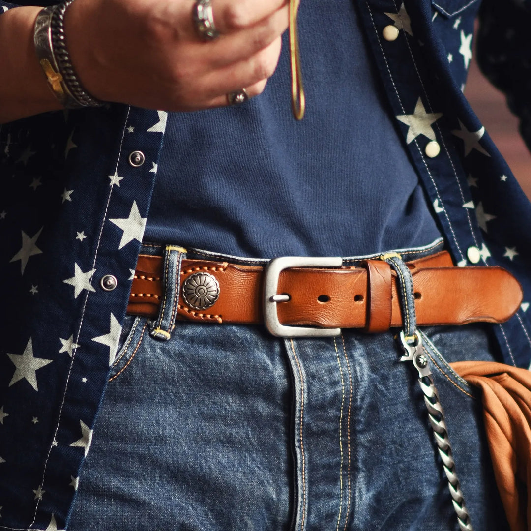 Saddle Ridge Leather Belt