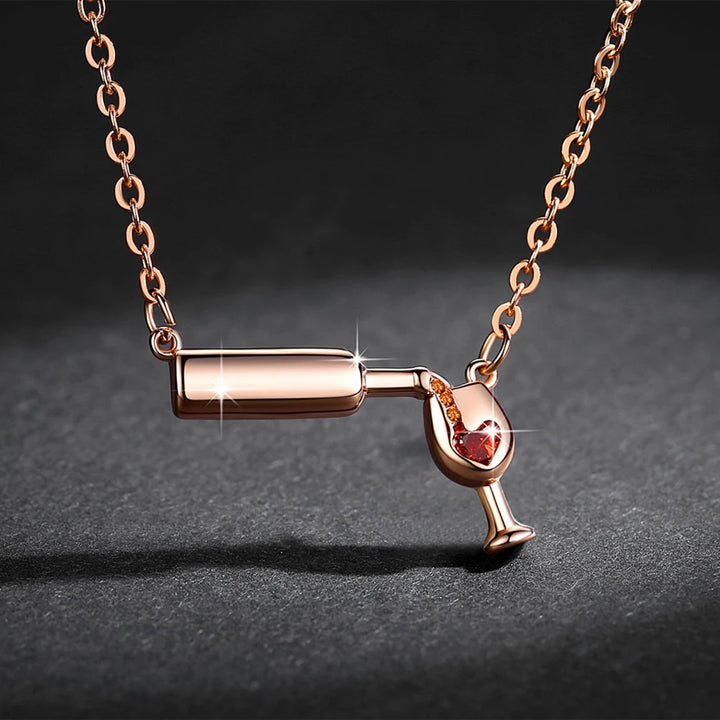 Merlot Muse Pendant Necklace