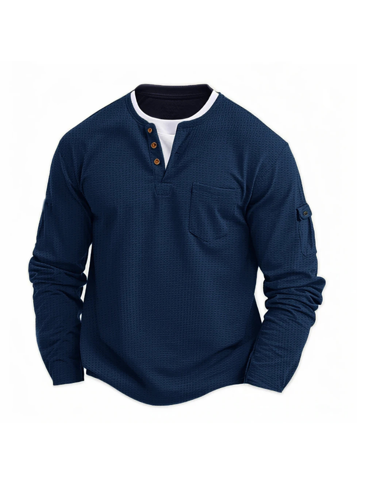 Hudson Waffle Henley