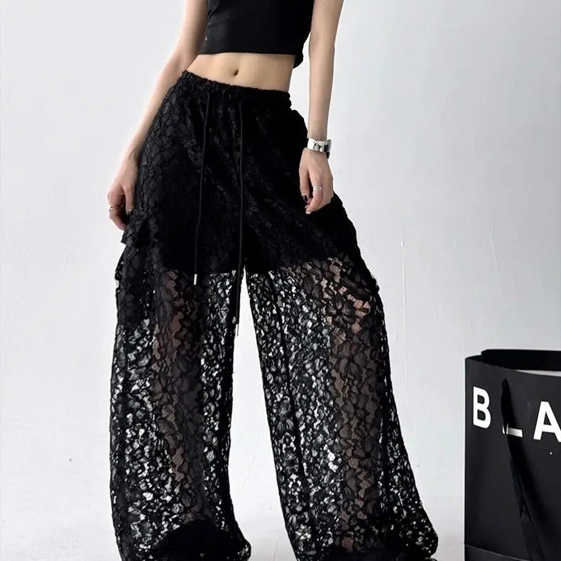Maison Lace Cargo Pant