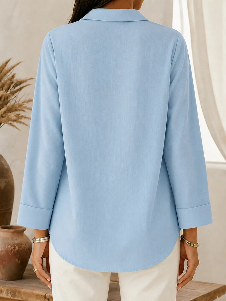 Aveline Shawl Collar Blouse