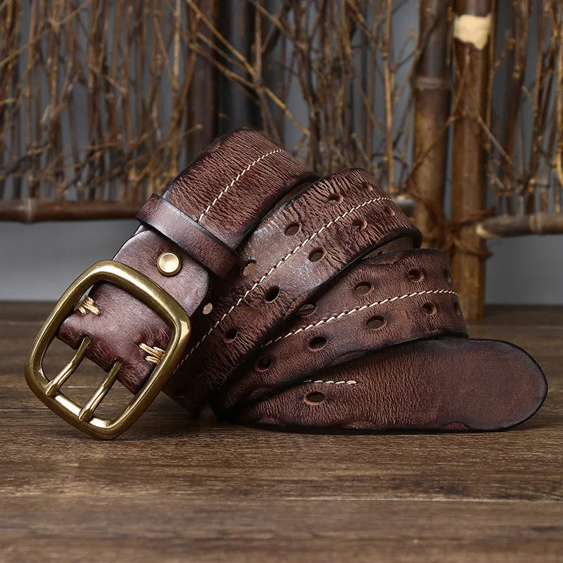 Ascot Full-Grain Leather Belt